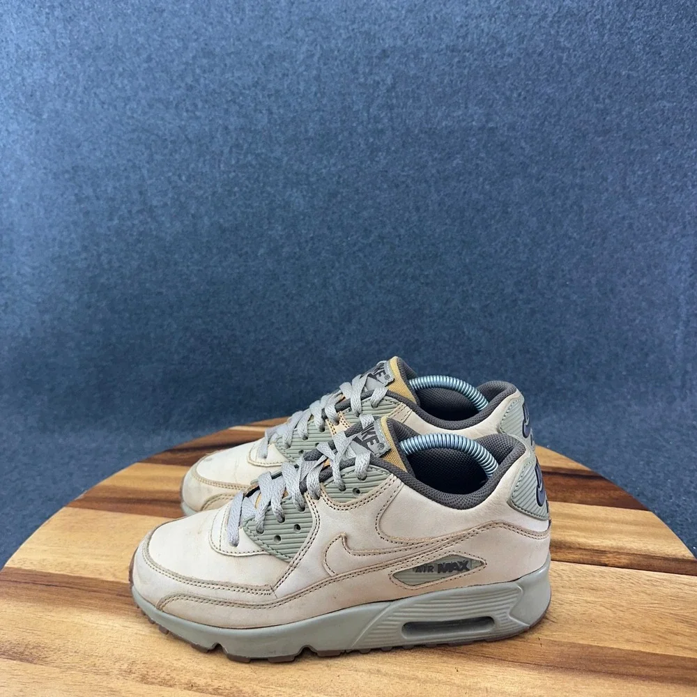 Nike Air Max 90 Winter PRM Flax Wheat GS Sz 4.5Y Womens Sz 6 Wheat 943747-700